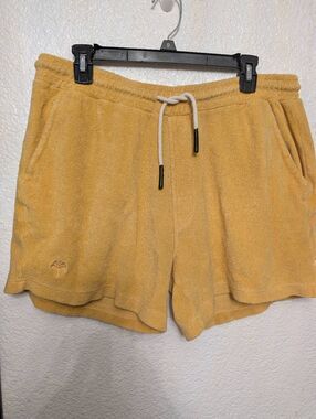 OAS mustard yellow short
